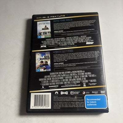 Into the Wild / Kite Runner (DVD, 2007) Region 4