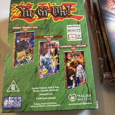 Yu-Gi-Oh! : Vol 1 : Part 7 8 9 (DVD, 2002) Region 4
