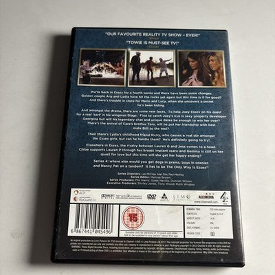 The only Way Is Essex - Series 4 (DVD, 2010) British Reality TV Region 2