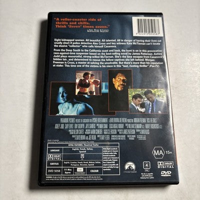 Kiss the Girls (DVD, 1997) Morgan Freeman, Ashley Judd Region 4