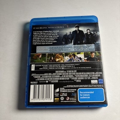 The Twilight Saga - Eclipse (Blu-ray, 2010) Region B