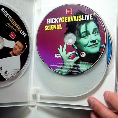 Ricky Gervais Live - The Complete Collection (DVD, 2011, 4-Disc) Region 4,2