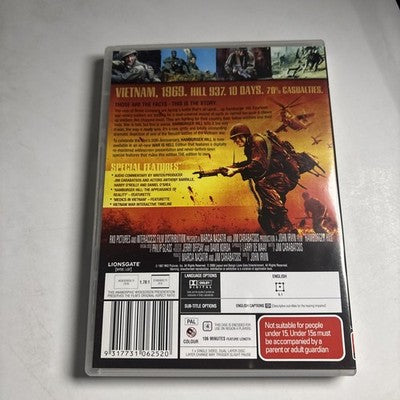 Hamburger Hill (DVD, 1987) The “War Is Hell” Edition Don Cheadle Region 4