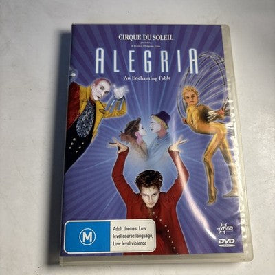 Cirque Du Soleil - Alegria (DVD, 1998) Region 4