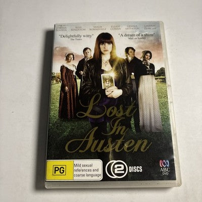 Lost in Austen (DVD, 2008) Jemima Rooper, Alex Kingston, Hugh Bonneville Region4