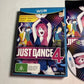 Just Dance 4 Nintendo Wii U With Manual PAL