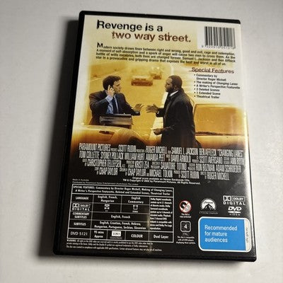 Changing Lanes (DVD, 2002) Ben Affleck, Samuel L Jackson Region 4 NEW