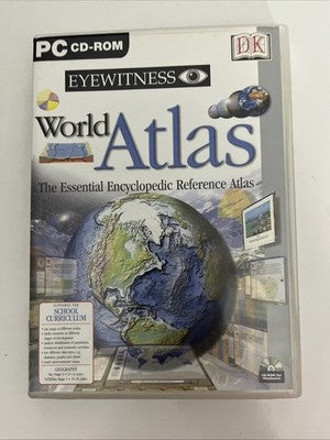 Eyewitness World Atlas PC CD-ROM 1995