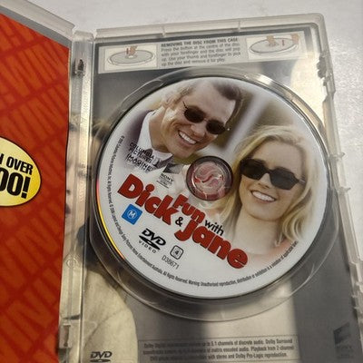 Fun with Dick and Jane (DVD, 2005) Jim Carrey, Tea Leoni Region 4