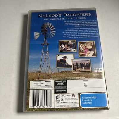 Mcleod's Daughters : Season 3 (DVD, 2002) Region 4