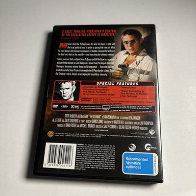 The Getaway (Deluxe Edition, DVD, 1972) Steve McQueen Region 4 NEW