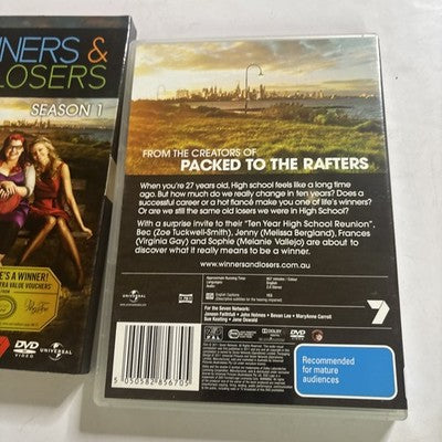 Winners & Losers : Season 1 (DVD, 2011) Region 4,2