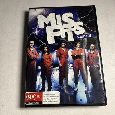 Misfits : Series 5 (DVD, 2013) Region 4