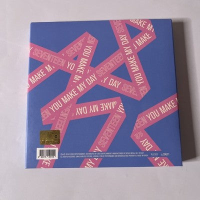 Seventeen – You Make My Day (CD, 2018) Set The Sun Ver. South Korea L100005499