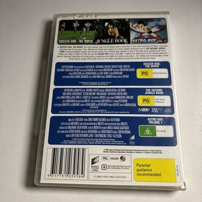 Soccer Dog: The Movie / The Jungle Book Mowgli's Story / Astro Boy - Vol 1 DVD