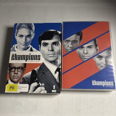The Champions - Complete Series (DVD, 1968) Region 4