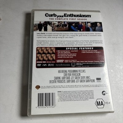 Curb Your Enthusiasm : Season 1 (DVD, 2000) Region 4