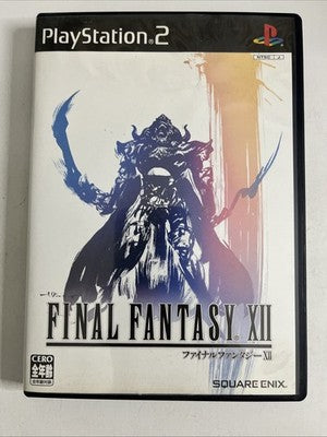 Final Fantasy 12 PS2 PlayStation 2 NTSC-J Japanese Square Enix RPG Game