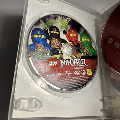 Lego Ninjago - Masters of Spinjitzu : Series 4 (DVD, 2015) Region 4,2