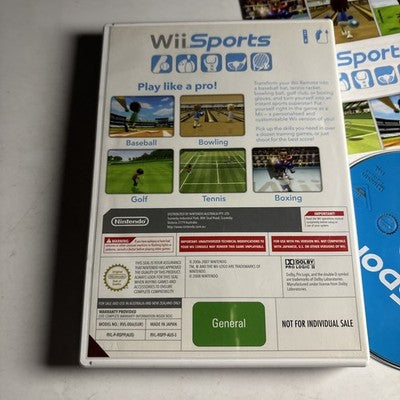 Wii Sports (Nintendo Wii, 2006) PAL