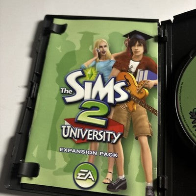 The Sims 2 University Expansion Pack PC CD-ROM Microsoft Windows