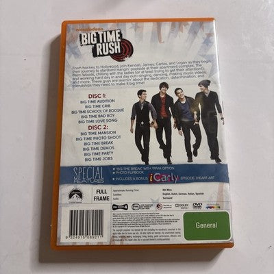 Big Time Rush : Season 1 : Vol 1 (DVD, 2009) Region 4