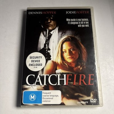 Catch Fire (DVD, 2008) Dennis Hopper, Jodie Foster Region 4