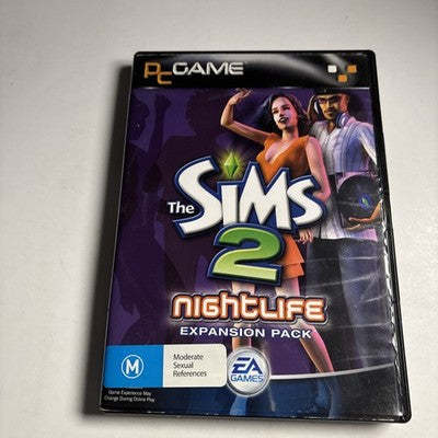 The Sims 2: Nightlife ~ Expansion Pack (PC CDROM Game  2005)