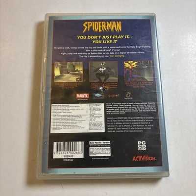 Spider-Man PC CD ROM Marvel Essential Collection Activision