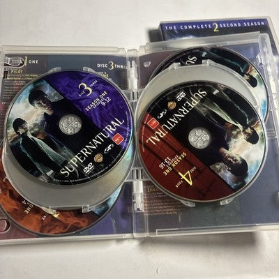 Supernatural : Season 1 & 2 (DVD, 2005) Region 4