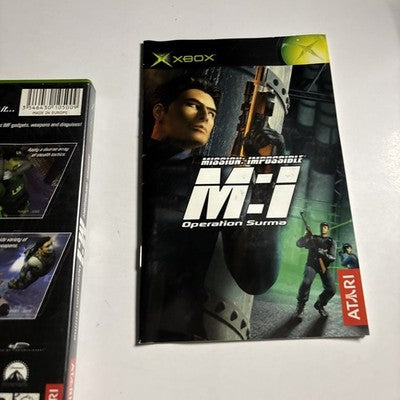 Mission: Impossible - Operation Surma (Microsoft Xbox, 2003 PAL) Manual Included