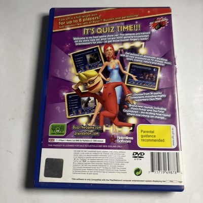 Buzz! The Mega Quiz Sony PlayStation 2 PS2 PAL