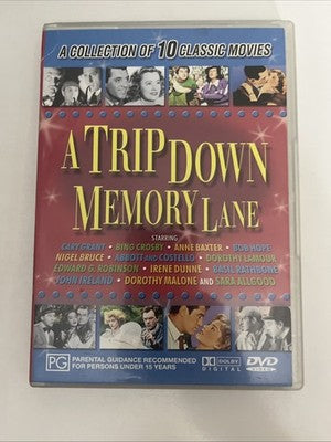 A Trip Down Memory Lane | 10 Classic Movies (DVD) All Regions