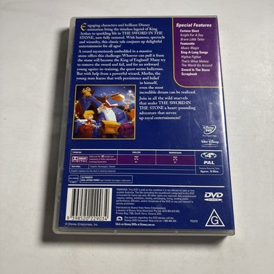 The Sword in the Stone (DVD, 1963) Disney Region 4