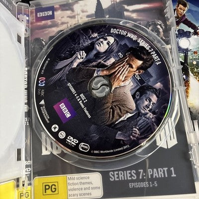 Doctor Who : Series 7 : Part 1 & 2 (DVD, 2011, 5-Disc) Region 4
