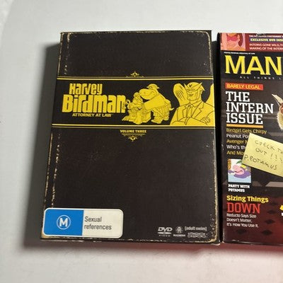 Harvey Birdman Attorney at Law : Vol 3 (DVD, 2000) Region 4