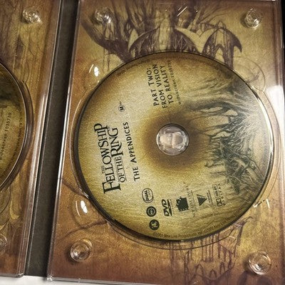 The Lord of the Rings: The Fellowship of the Ring - Extended Edition (DVD, 2001)