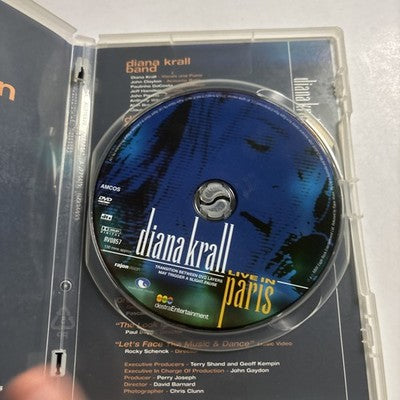 Diana Krall - Live in Paris (DVD, 2002) All Regions