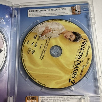 The Princess Diaries  / The Princess Diaries 2 (DVD, 2006) Region 4
