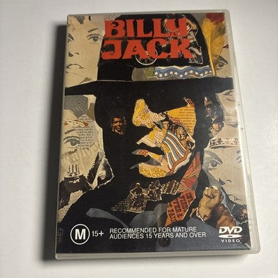 Billy Jack (DVD, 1971) Tom Laughlin, Delores Taylor Region 4 NEW