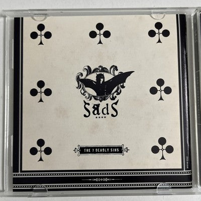 サッズ Sads - The 7 Deadly Sins (CD + DVD, 2010, 2-Disc) Ltd Edition Japan Obi