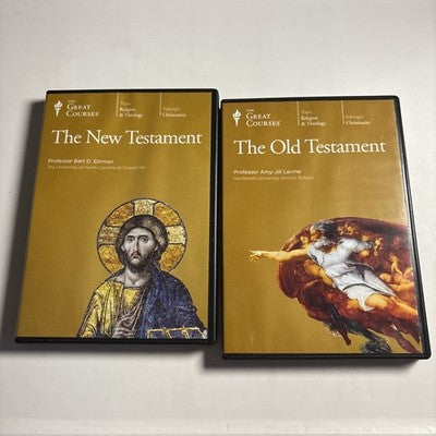 Great Courses - The Old Testament / The New Testament (DVD, 8-Disc) All Regions