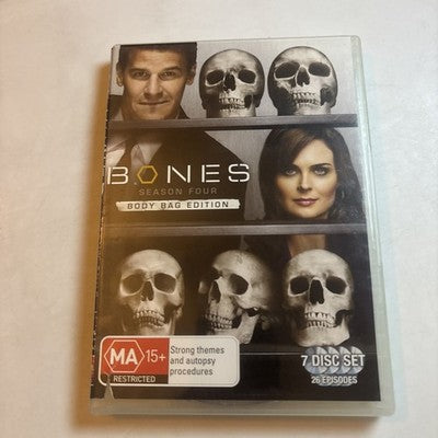 Bones : Season 4 (DVD, 2008) Region 4