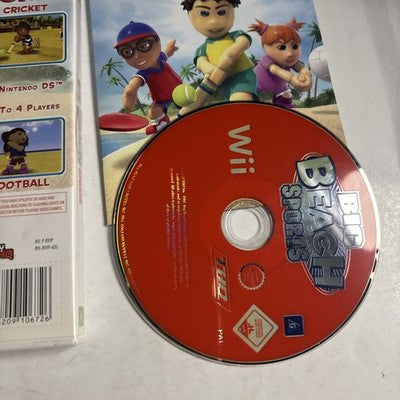 Big Beach Sports Nintendo Wii PAL Aus Edition Complete with Manual
