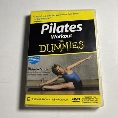 Pilates Workout for Dummies (DVD, 2002) All Regions