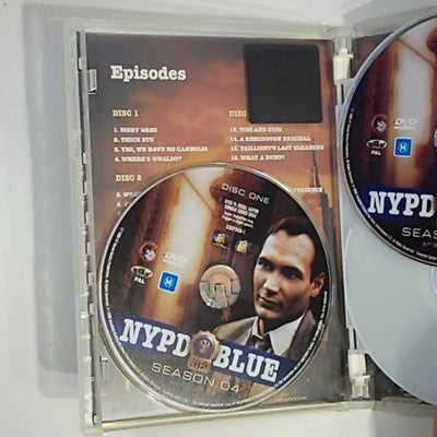 NYPD Blue : Season 4 (DVD, 1993, 6-Disc) Region 4