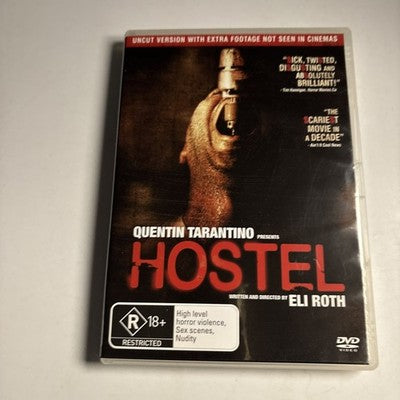 Hostel (DVD, 2005) Jay Hernandez, Eythor Gudjonsson Region 4 NEW