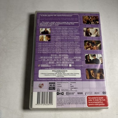 The Anniversary Party (DVD, 2001) Region 4
