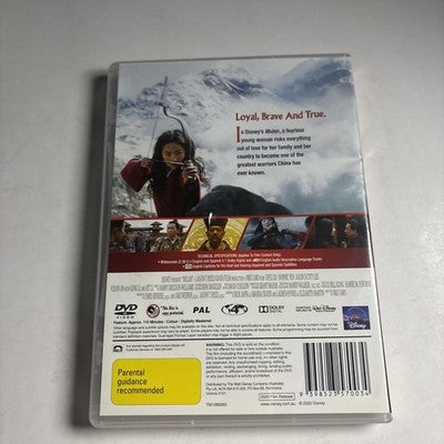 Mulan (DVD, 2020) Yifei Liu, Chen Tang, Donnie Yen, Doua Moua Disney Region 4
