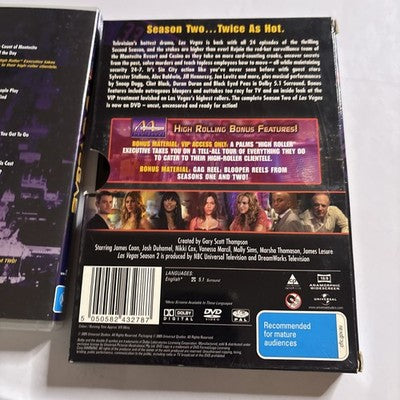 Las Vegas : Season 2 (DVD, 2004) Region 4,2